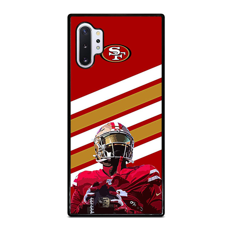 SAN FRANCISCO 49ERS STRIPE LOGO Samsung Galaxy Note 10 Plus Case Cover