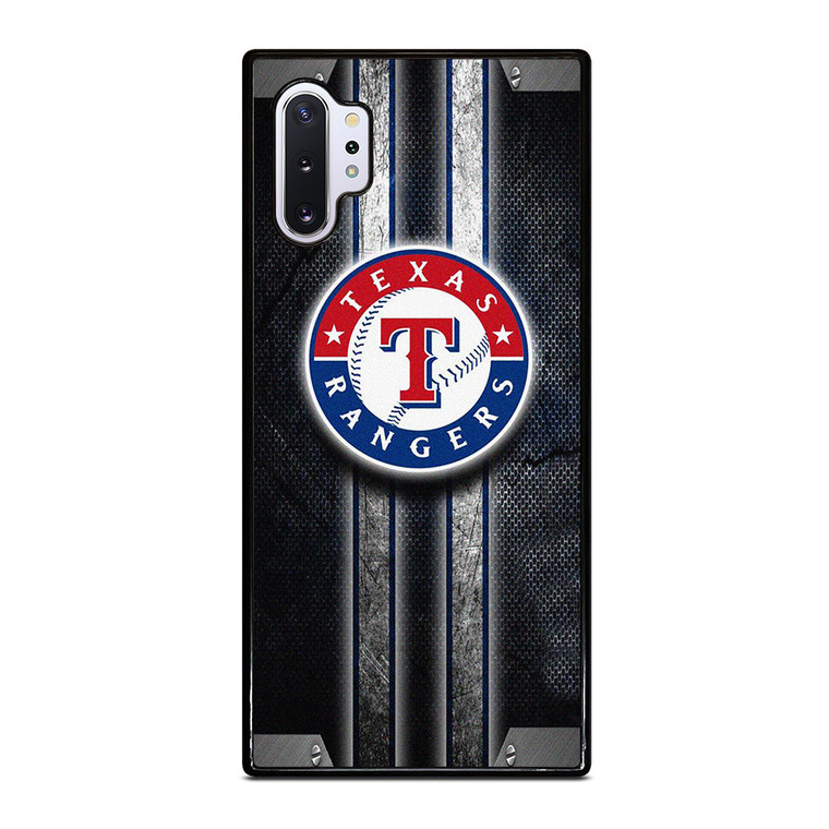 TEZAS RANGERS METAL EMBLEM Samsung Galaxy Note 10 Plus Case Cover