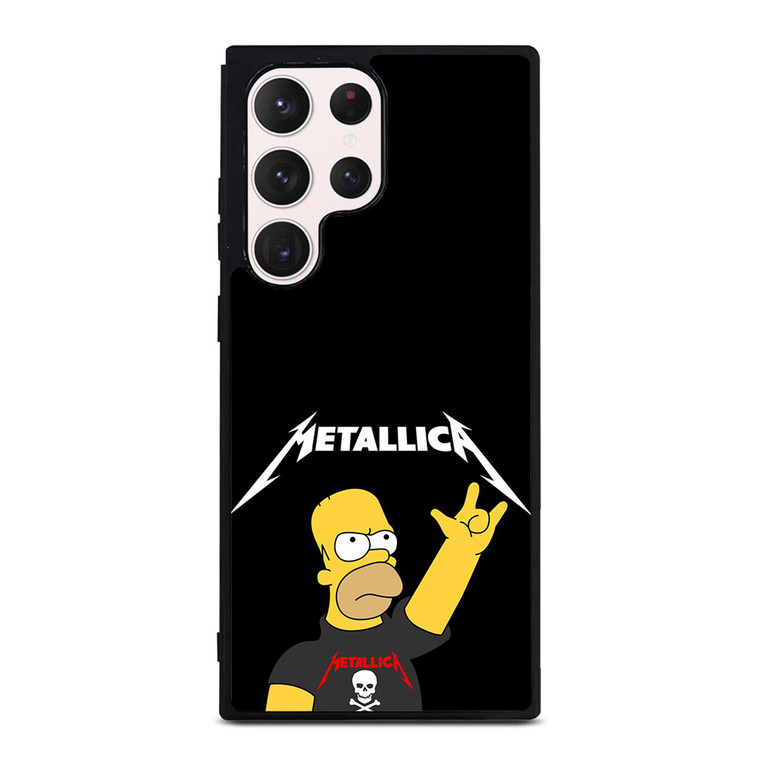 METALLICA THE SIMPSONS  Samsung Galaxy S23 Ultra Case Cover