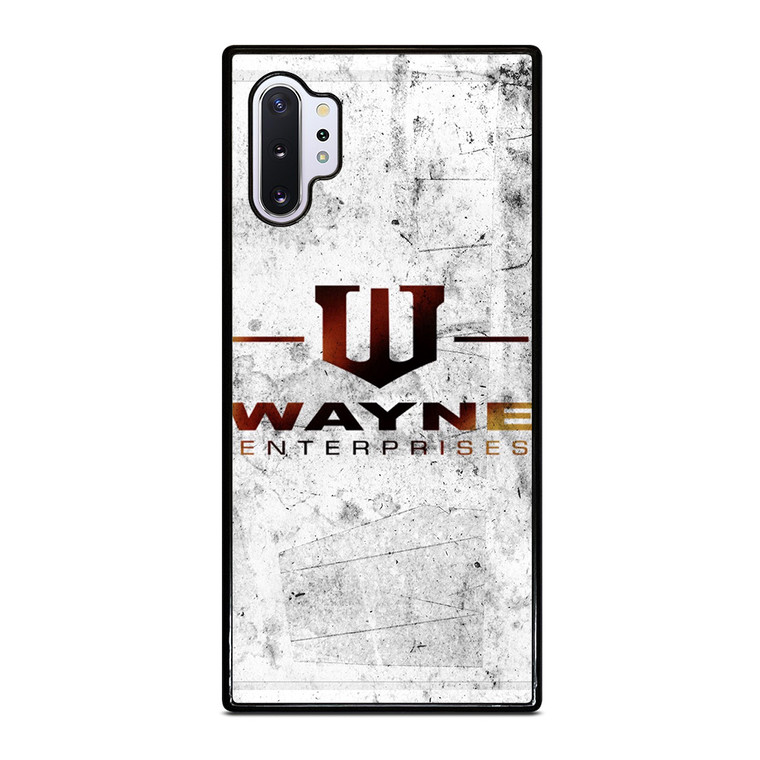 WAYNE ENTERPRISES WHITE LOGO Samsung Galaxy Note 10 Plus Case Cover