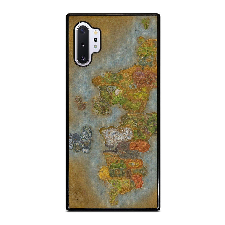 WORLD OF WARCRAFT GAMES MAP Samsung Galaxy Note 10 Plus Case Cover