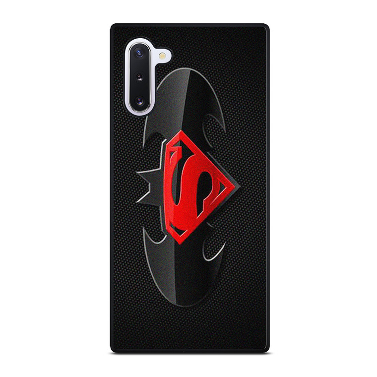 BATMAN SUPERMAN METAL CARBON Samsung Galaxy Note 10 Case Cover