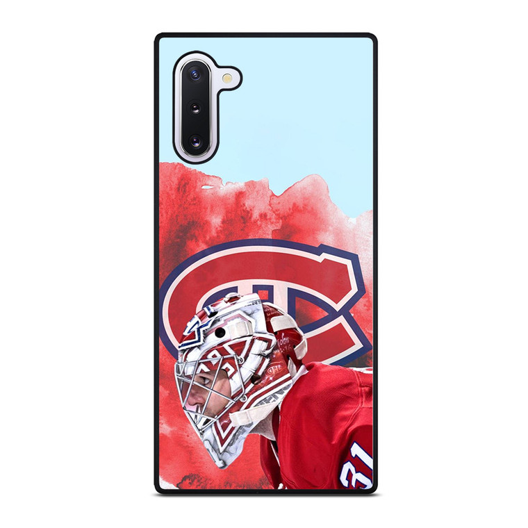 CAREY PRICE MONTREAL CANADIENS Samsung Galaxy Note 10 Case Cover