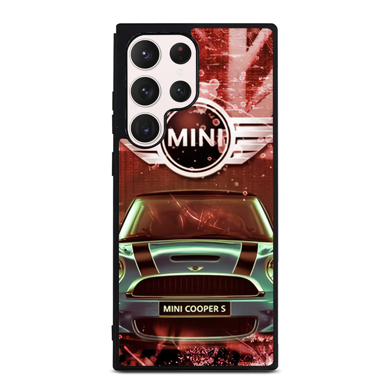 MINI COOPER S UNION JACK EMBLEM  Samsung Galaxy S23 Ultra Case Cover