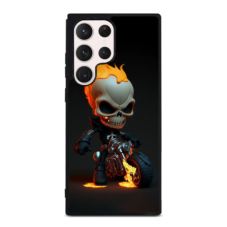 MINI GHOST RIDER KAWAII MARVEL  Samsung Galaxy S23 Ultra Case Cover