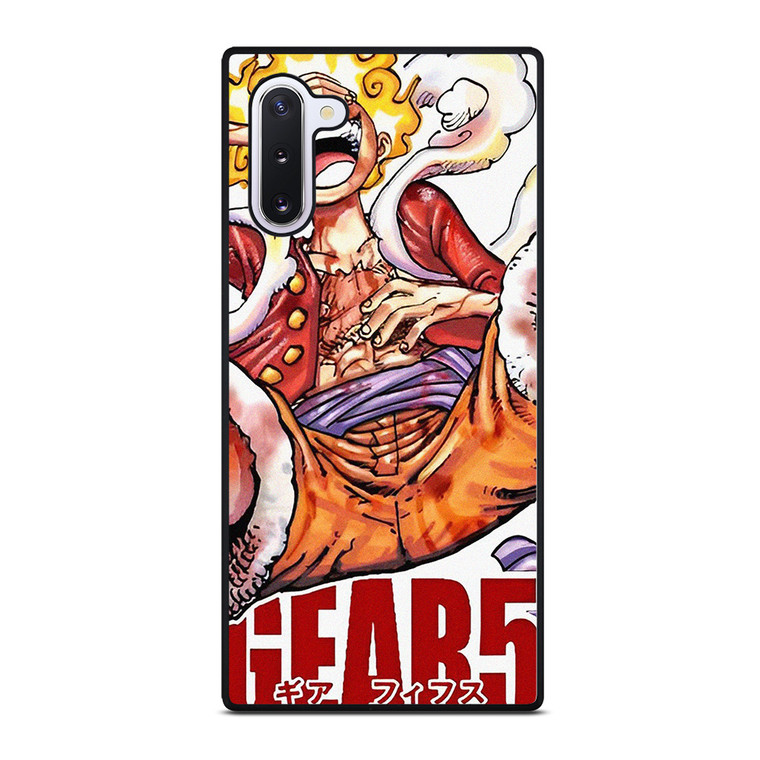 GEAR 5 LUFFY ONE PIECE POSTER Samsung Galaxy Note 10 Case Cover