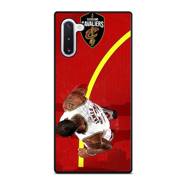 LEBRON JAMES CLEVELAND CAVALIERS NBA Samsung Galaxy Note 10 Case Cover