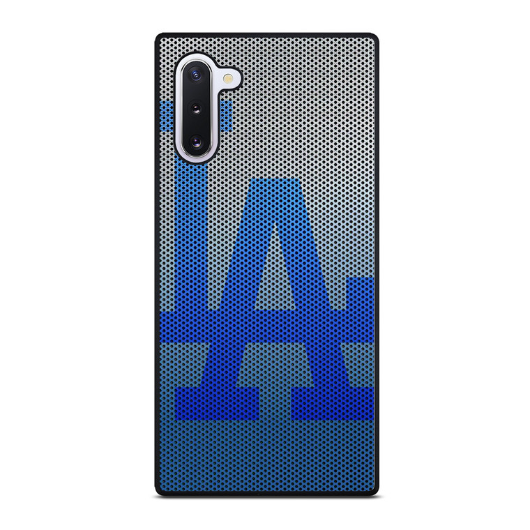 LOS ANGELES DODGERS METAL CARBON Samsung Galaxy Note 10 Case Cover
