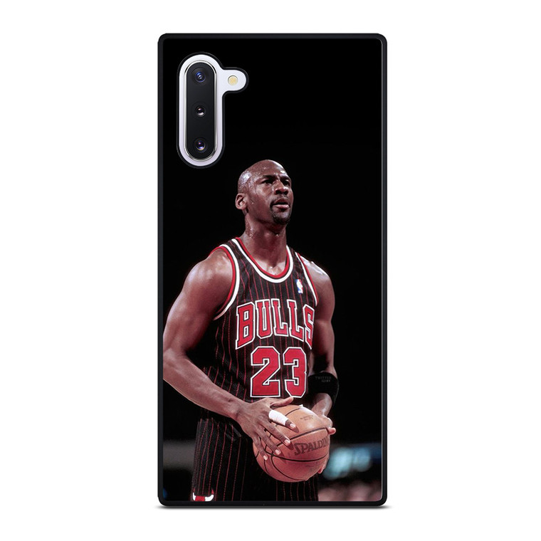MICHAEL JORDAN CHICAGO BULLS BASKETBALL Samsung Galaxy Note 10 Case Cover