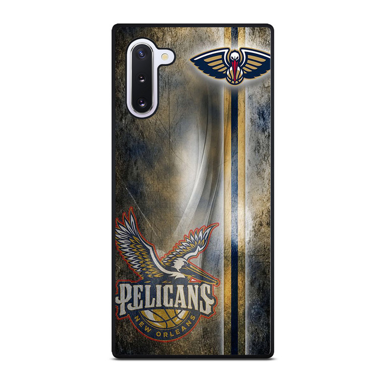 NEW ORLEANS PELICANS GRUNGE LOGO Samsung Galaxy Note 10 Case Cover
