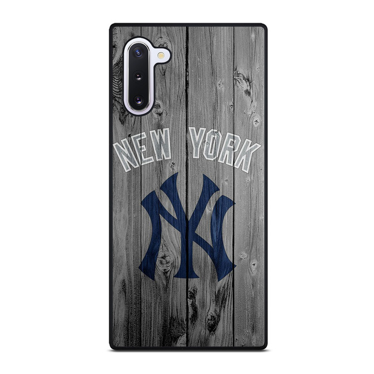 NEW YORK YANKEES WOODEN LOGO Samsung Galaxy Note 10 Case Cover