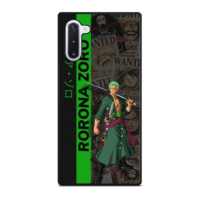 RORONA ZORO ANIME MANGA Samsung Galaxy Note 10 Case Cover RORONA ZORO ANIME MANGA Samsung Galaxy Note 10 Case Cover