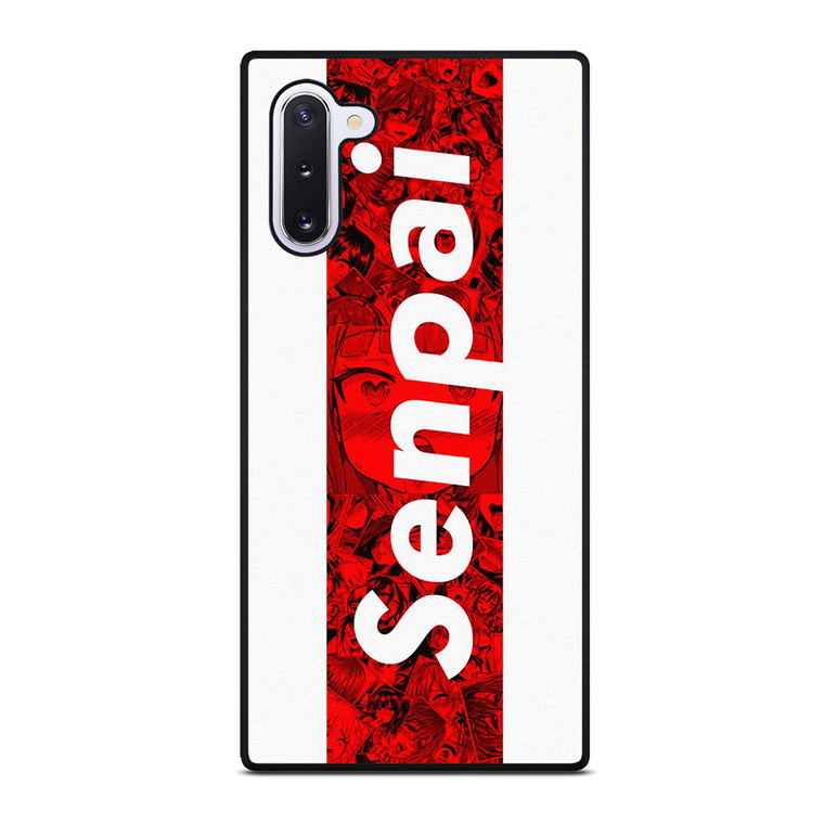 SENPAI ANIME STRIPE LOGO Samsung Galaxy Note 10 Case Cover
