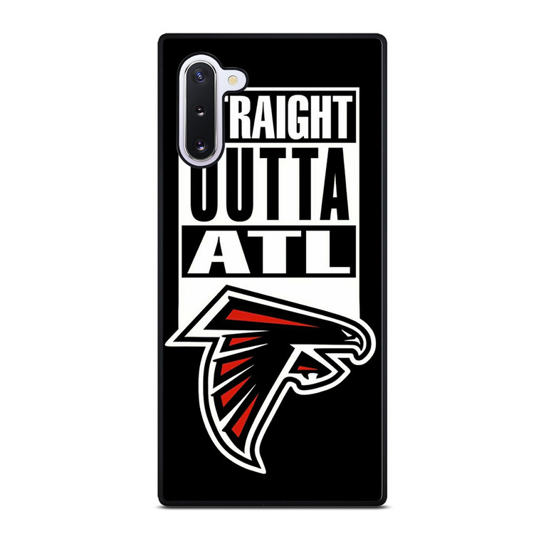 STRAIGHT OUTTA ATLANTA FALCONS FOOTBALL Samsung Galaxy Note 10 Case Cover