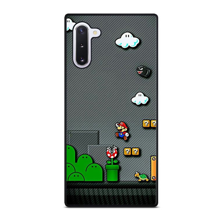 SUPER MARIO BROS CARBON GAMES Samsung Galaxy Note 10 Case Cover