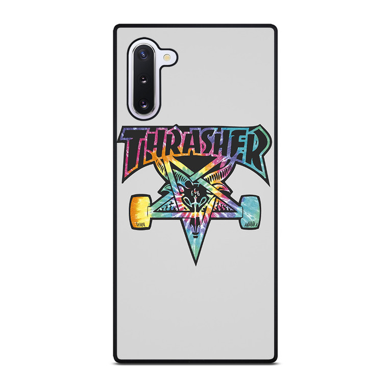 THRASHER SKATEBOARD TIE DYE LOGO Samsung Galaxy Note 10 Case Cover