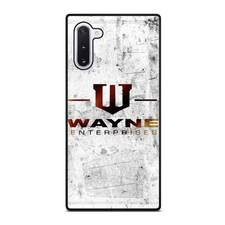 WAYNE ENTERPRISES WHITE LOGO Samsung Galaxy Note 10 Case Cover