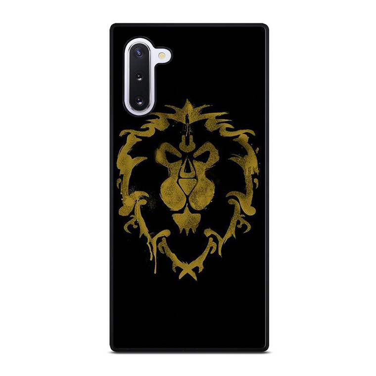 WORLD OF WARCRAFT ALLIANCE BLACK LOGO Samsung Galaxy Note 10 Case Cover