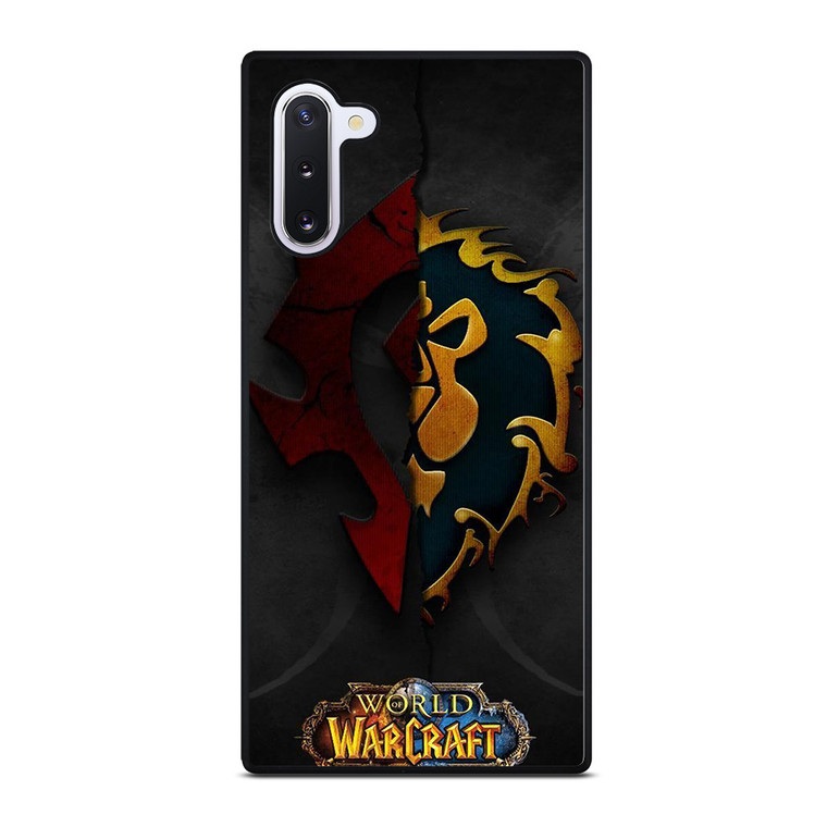 WORLD OF WARCRAFT HORDE ALLIANCE LOGO Samsung Galaxy Note 10 Case Cover