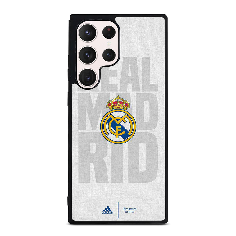 REAL MADRID ADIDAS LOGO  Samsung Galaxy S23 Ultra Case Cover REAL MADRID ADIDAS LOGO  Samsung Galaxy S23 Ultra Case Cover