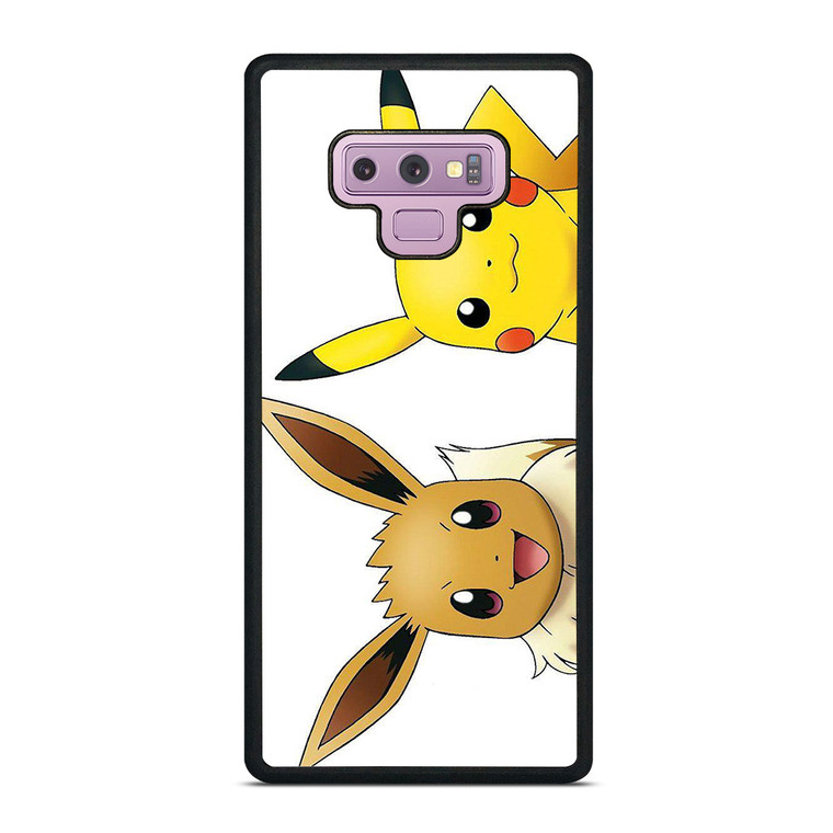 EEVEE PIKACHU POKEMON ANIME Samsung Galaxy Note 9 Case Cover