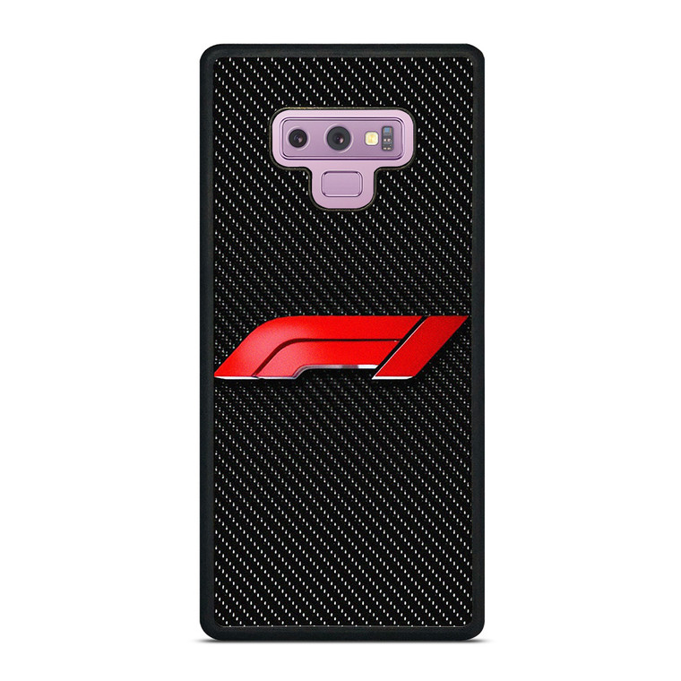 F1 LOGO CARBON Samsung Galaxy Note 9 Case Cover