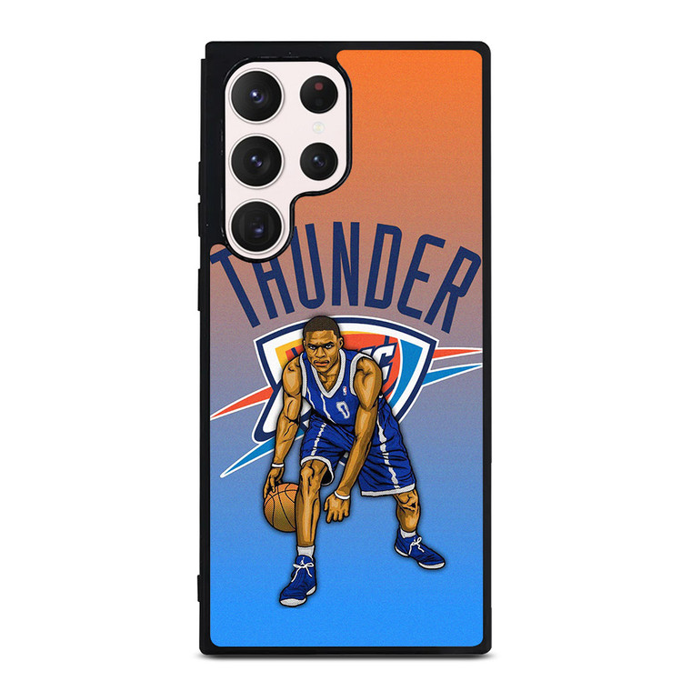 RUSSELL WESTBROOK OKC OKLAHOMA CITY THUNDER 2  Samsung Galaxy S23 Ultra Case Cover