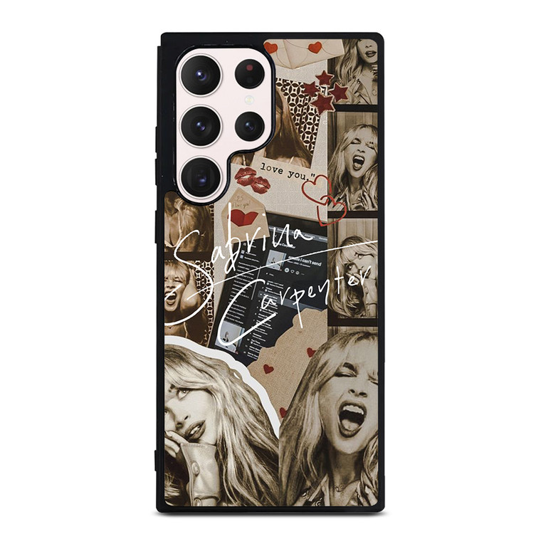 SABRINA CARPENTER BROWN COLLAGE  Samsung Galaxy S23 Ultra Case Cover