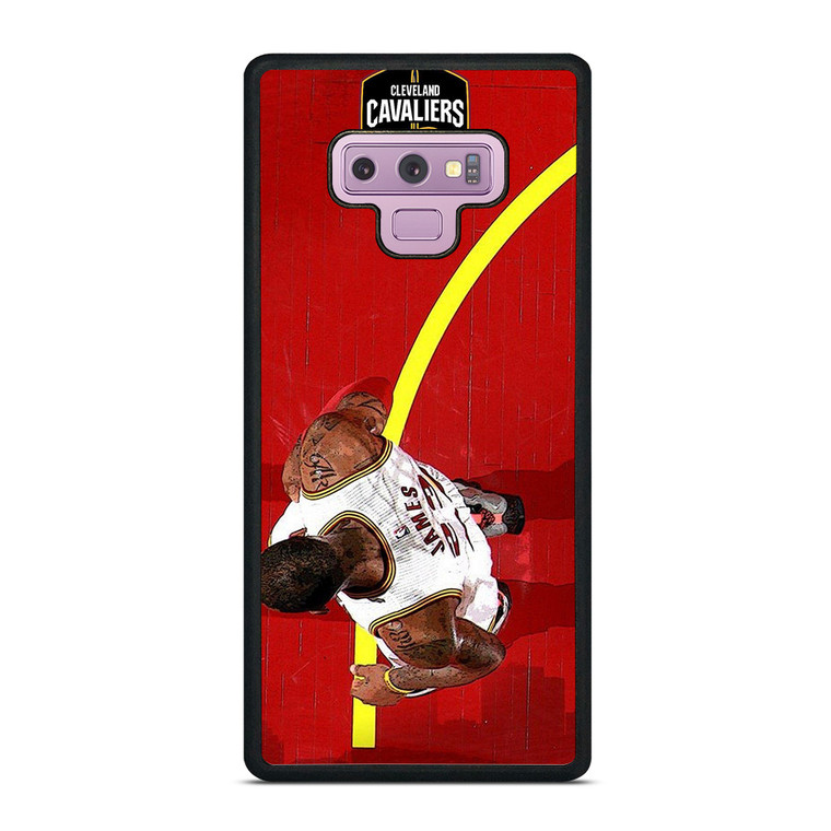LEBRON JAMES CLEVELAND CAVALIERS NBA Samsung Galaxy Note 9 Case Cover