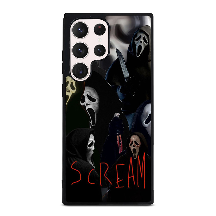 SCREAM GHOST COLLAGE  Samsung Galaxy S23 Ultra Case Cover