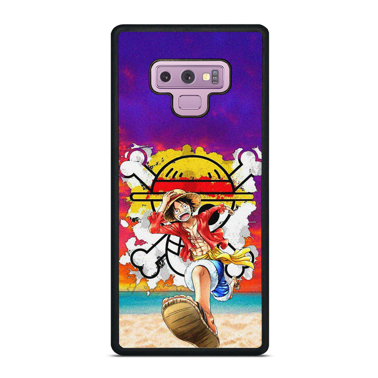 MONKEY D LUFFY ONE PIECE BEACH Samsung Galaxy Note 9 Case Cover