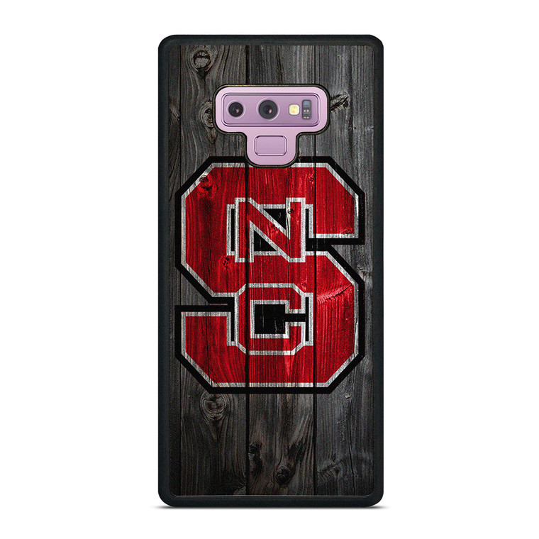 NC STATE WOLFPACK FOOTBALL WOOD LOGO Samsung Galaxy Note 9 Case Cover