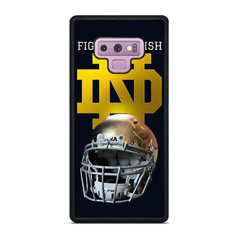 NOTRE DAME FIGHTING IRIS FOOTBALL HELMET Samsung Galaxy Note 9 Case Cover