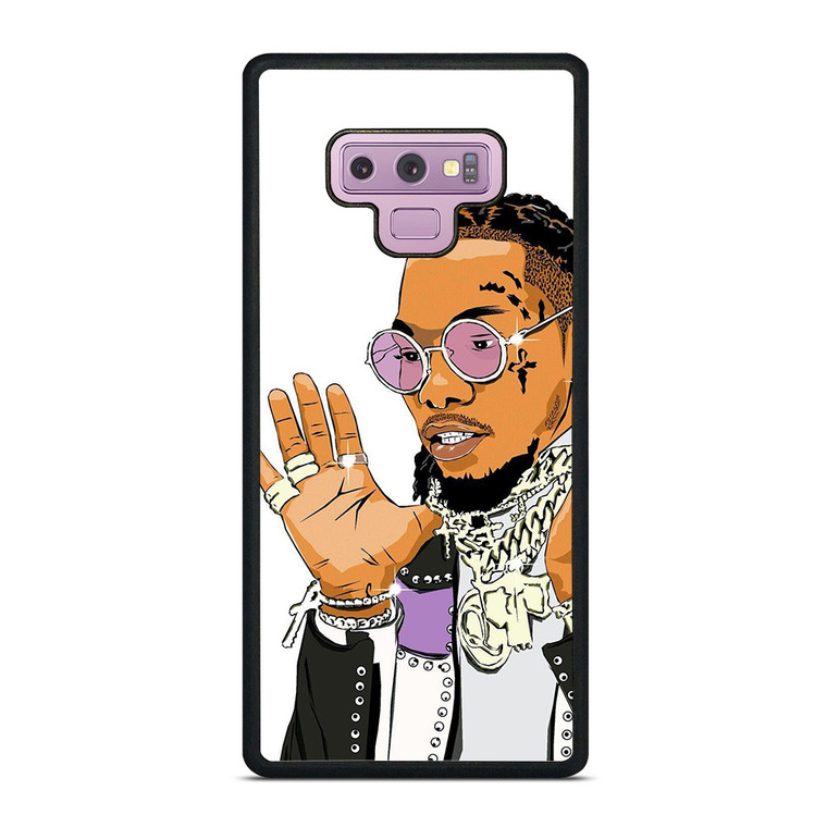 OFFSET RAPPER CARTOON Samsung Galaxy Note 9 Case Cover