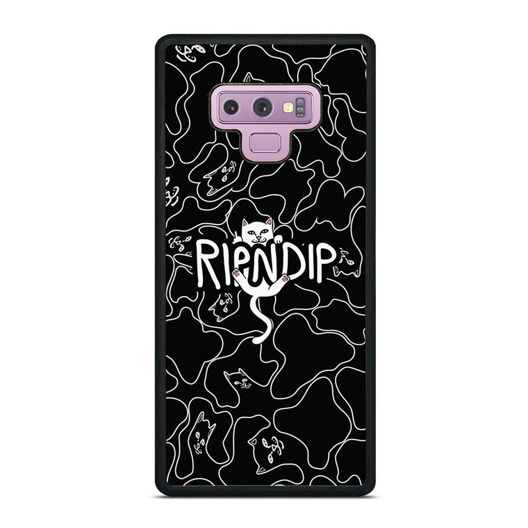 RIPNDIP BLACK DOODLE LOGO Samsung Galaxy Note 9 Case Cover