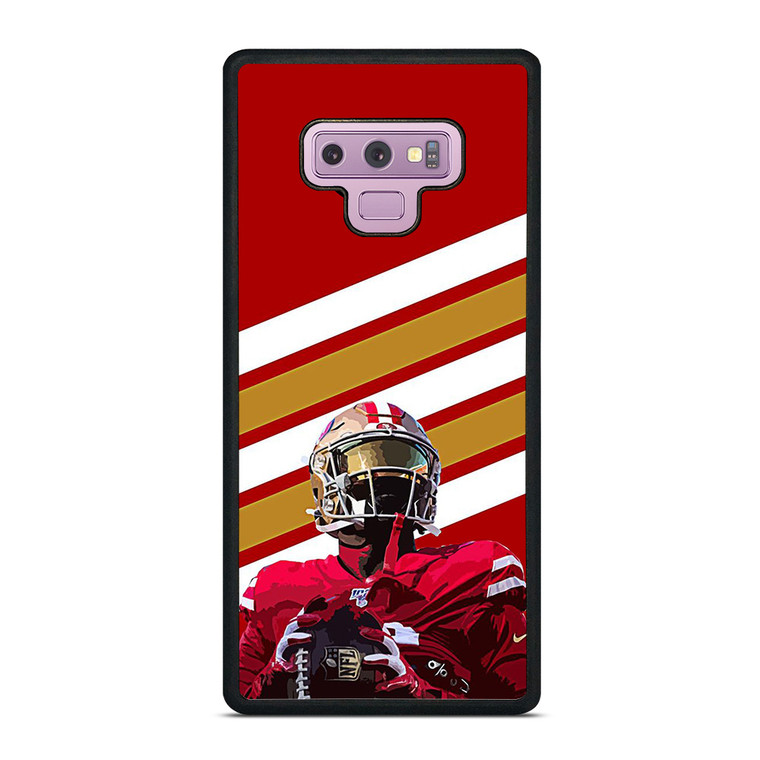 SAN FRANCISCO 49ERS STRIPE LOGO Samsung Galaxy Note 9 Case Cover