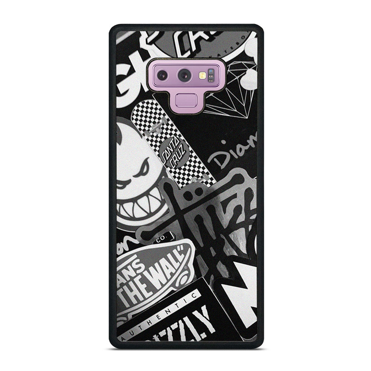 SKATEBOARD BRAND LOGO COLLECTION Samsung Galaxy Note 9 Case Cover