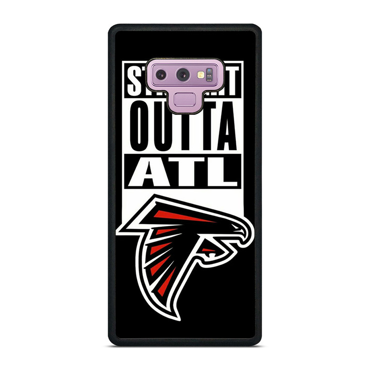 STRAIGHT OUTTA ATLANTA FALCONS FOOTBALL Samsung Galaxy Note 9 Case Cover