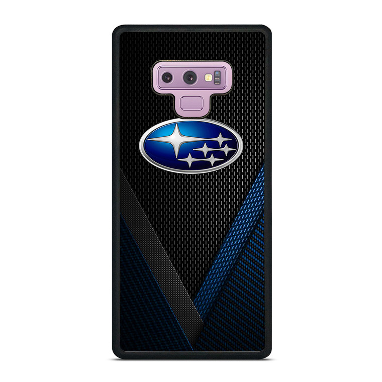 SUBARU BLUE CARBON EMBLEM Samsung Galaxy Note 9 Case Cover