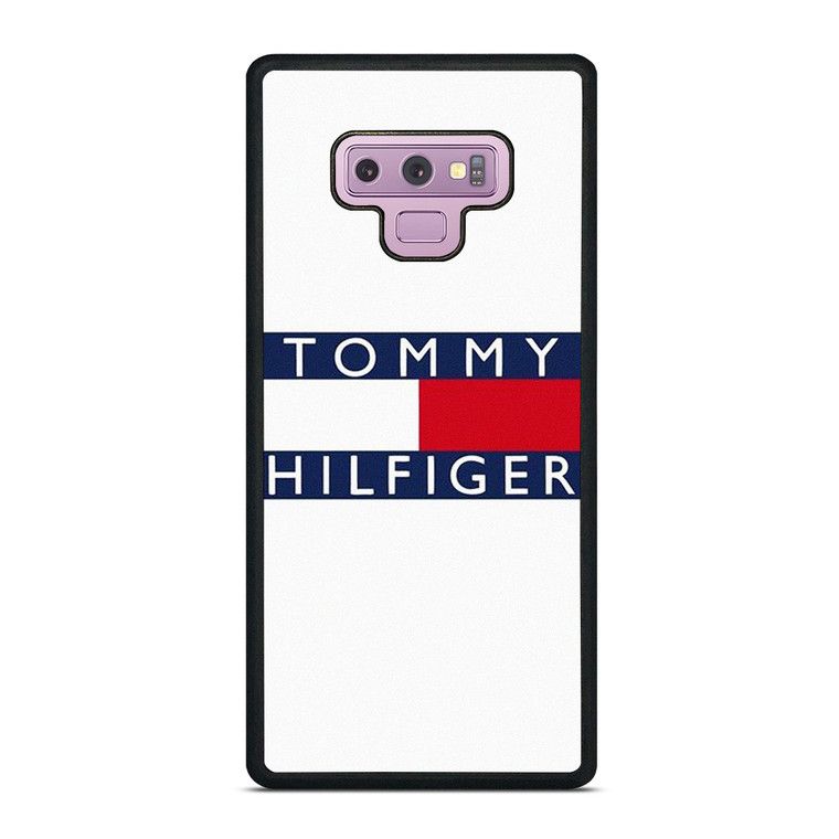 TOMMY HILFIGER WHITE LOGO Samsung Galaxy Note 9 Case Cover