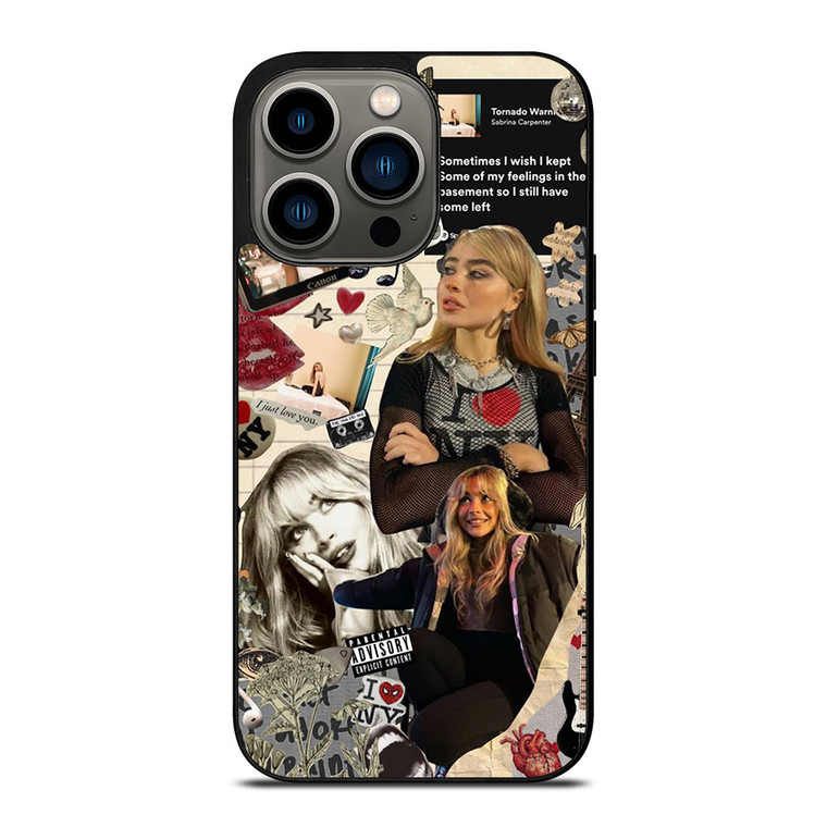 SABRINA CARPENTER COLLAGE iPhone 13 Pro Case Cover