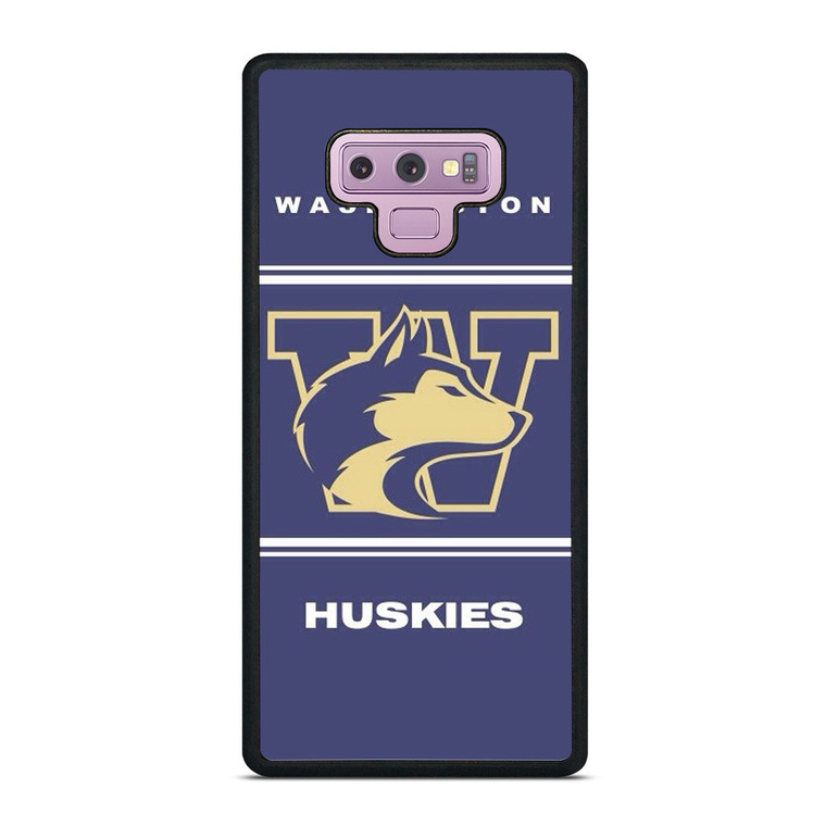 WASHINGTON HUSKIES FOOTBALL LOGO Samsung Galaxy Note 9 Case Cover