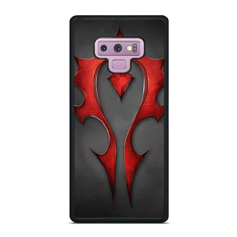 WORLD OF WARCRAFT HORDE LOGO Samsung Galaxy Note 9 Case Cover