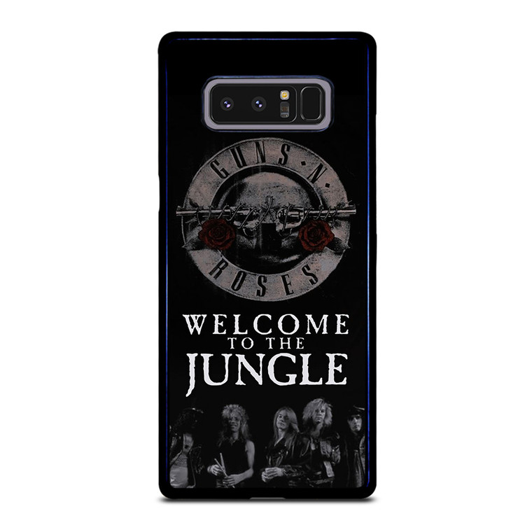 GUN N ROSES WEOLCOME TO THE JUNGLE Samsung Galaxy Note 8 Case Cover