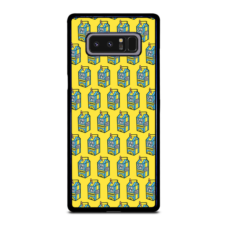 LYRICAL LEMONADE YELLOW PATTERN Samsung Galaxy Note 8 Case Cover