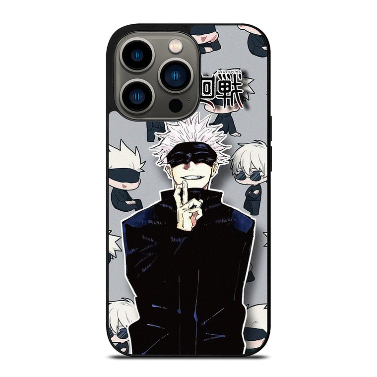 SATORU GOJO JUJUTSU KAISEN CUTE iPhone 13 Pro Case Cover