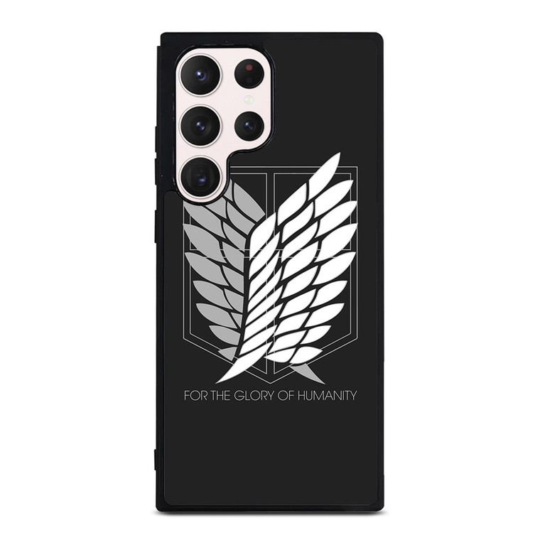 WINGS OF FREEDOM ATTACK ON TITANS HUMANITY SYMBOL  Samsung Galaxy S23 Ultra Case Cover