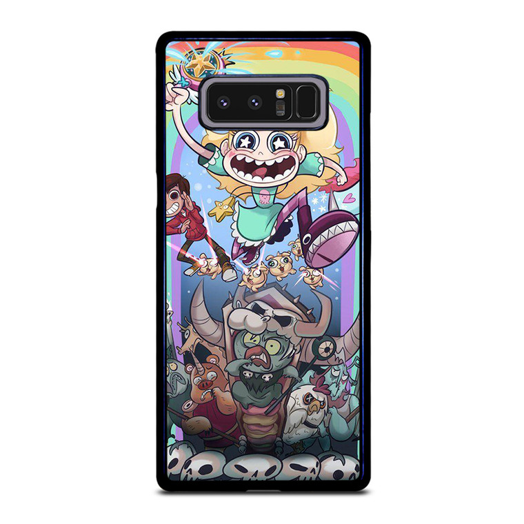 STAR VS THE FORCES OF EVIL CARTOON Samsung Galaxy Note 8 Case Cover