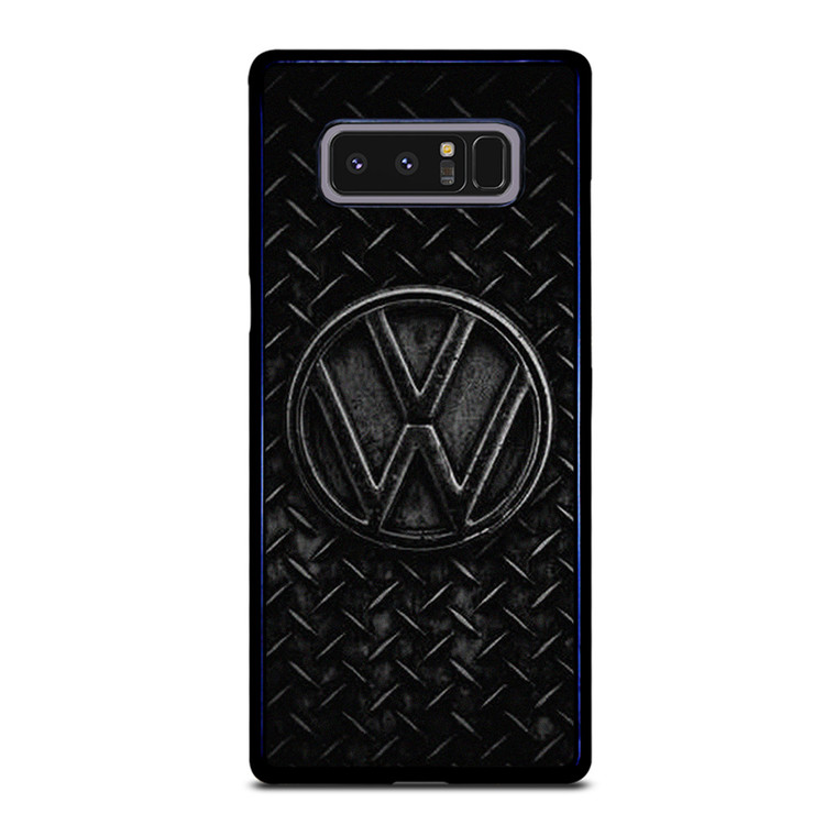 VW VOLKSWAGEN BLACK METAL EMBLEM Samsung Galaxy Note 8 Case Cover
