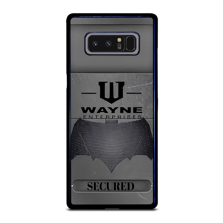 WAYNE ENTERPRISES METAL LOGO Samsung Galaxy Note 8 Case Cover